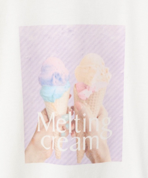 GLOBAL WORK（グローバルワーク）の「キッズ/DRY/GIRLSグラフィックTシャツ半袖/267203（Tシャツ/カットソー・キッズ・ホワイト系その他2/ホワイト/ライトブルー/ホワイト系その他3/オフホワイト/ライトグリーン/その他2・120cm/130cm/140cm/150cm/110cm/100cm/160cm）」の9枚目の写真