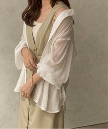 【apres jour clair】2WAYロングジレワンピース【ZOZOTOWN限定アイテム】