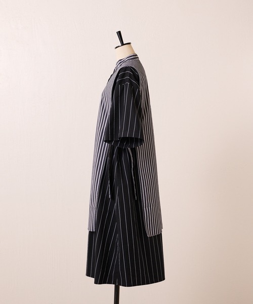 新品 SUMi STYLE スミスタイル ロングワンピース F ストライプ 新品 SUMi STYLE スミスタイル ロングワンピース F ストライプ