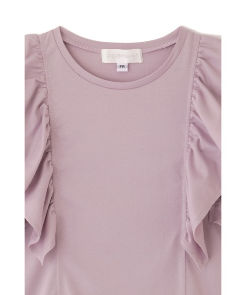 JILL STUART（ジルスチュアート）の「◆クラインジャージーカットソー（Tシャツ/カットソー・レディース・ホワイト/ネイビー/ピンク・FREE）」の18枚目の写真