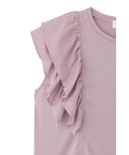 JILL STUART（ジルスチュアート）の「◆クラインジャージーカットソー（Tシャツ/カットソー・レディース・ホワイト/ネイビー/ピンク・FREE）」の6枚目の写真