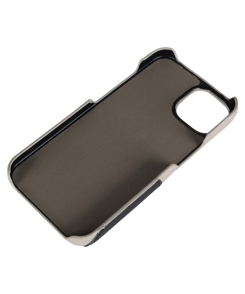 MARY QUANT】DAISY PATCH PU QUILT Leather Back Case 【iPhone