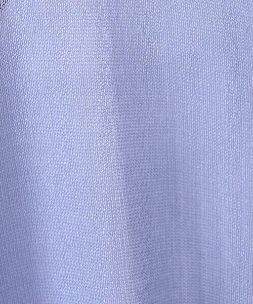 DRESKIP(ドレスキップ)の「◆【ひんやり】シアーVネックカーディガン(カーディガン/ボレロ・レディース・ブラック/ダークグリーン/レッド系1/ライトブルー/ライトベージュ/オレンジ・02/03)」の10枚目の写真