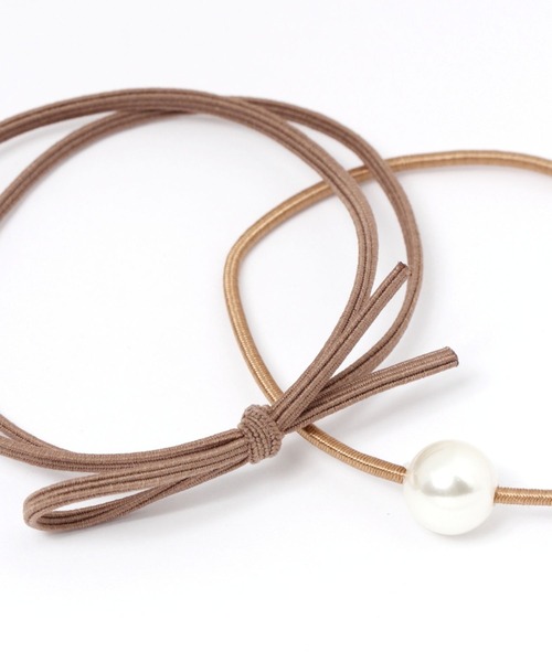 studio CLIP（スタディオクリップ）の「Aゴムブレスセットウォッチ（アナログ腕時計・レディース・ブラウン/ブルー・FREE）」の7枚目の写真