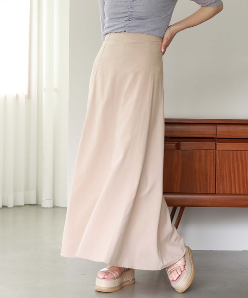 archives（アルシーヴ）の「麻調バックレースアップスカート（スカート・レディース・ブラック/ベージュ/オレンジ/グリーン/ブラウン・MEDIUM）」の19枚目の写真