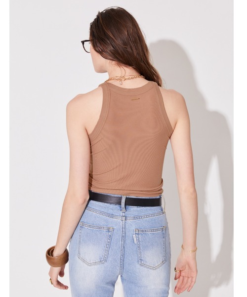 ALEXIA STAM（アリシアスタン）の「Basic Tank Top/ベーシックタンクトップ（タンクトップ・レディース・ブラウン/ヘザーグレー/モカ・FREE）」の16枚目の写真