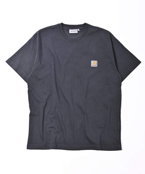 Carhartt WIP（カーハートダブリューアイピー）の「Carhartt WIP(カーハート ワークインプログレス) ビスタ 半袖Tシャツ（Tシャツ/カットソー・メンズ・パープル/グリーン/チャコール・S/M/L）」の7枚目の写真
