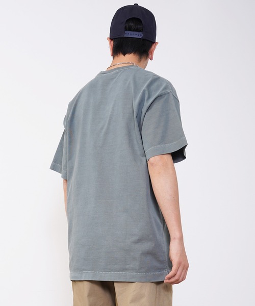 Carhartt WIP（カーハートダブリューアイピー）の「Carhartt WIP(カーハート ワークインプログレス) ビスタ 半袖Tシャツ（Tシャツ/カットソー・メンズ・パープル/グリーン/チャコール・S/M/L）」の11枚目の写真