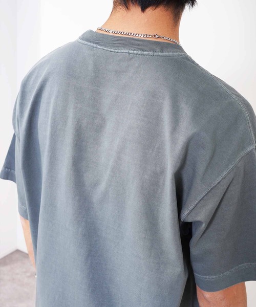 Carhartt WIP（カーハートダブリューアイピー）の「Carhartt WIP(カーハート ワークインプログレス) ビスタ 半袖Tシャツ（Tシャツ/カットソー・メンズ・パープル/グリーン/チャコール・S/M/L）」の15枚目の写真