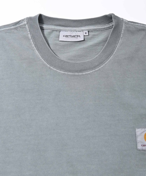 Carhartt WIP（カーハートダブリューアイピー）の「Carhartt WIP(カーハート ワークインプログレス) ビスタ 半袖Tシャツ（Tシャツ/カットソー・メンズ・パープル/グリーン/チャコール・S/M/L）」の17枚目の写真