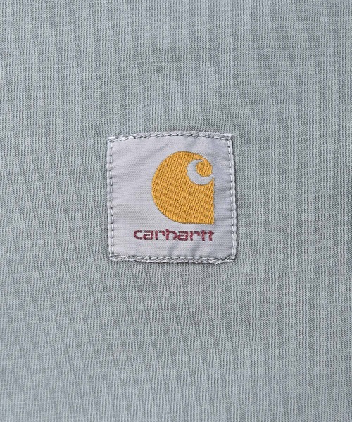 Carhartt WIP（カーハートダブリューアイピー）の「Carhartt WIP(カーハート ワークインプログレス) ビスタ 半袖Tシャツ（Tシャツ/カットソー・メンズ・パープル/グリーン/チャコール・S/M/L）」の18枚目の写真