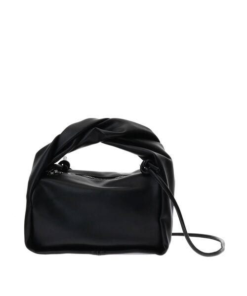 dazzlin（ダズリン）の「ツイストスクエアバッグ（ハンドバッグ・レディース・ブラック/オフホワイト・FREE）」の10枚目の写真