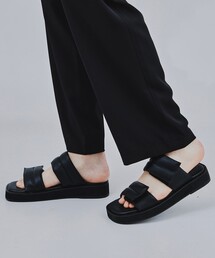 tk.TAKEO KIKUCHI | パディングダブルベルトサンダル(サンダル)