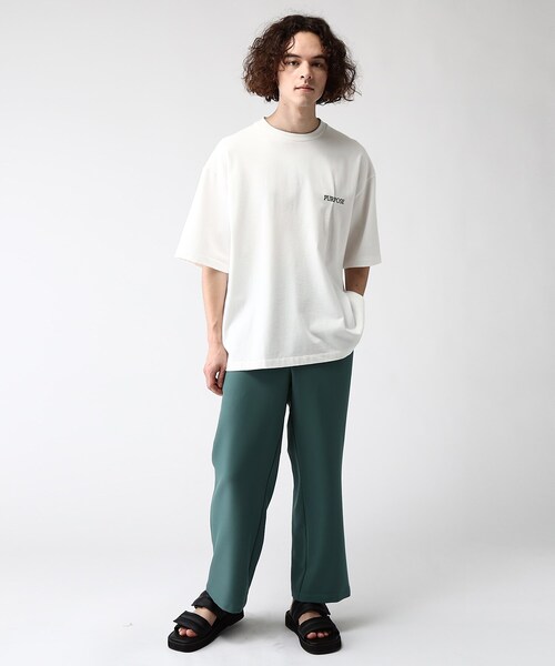 tk.TAKEO KIKUCHI(ティーケータケオキクチ)の「◆パディングダブルベルトサンダル(サンダル・メンズ・ブラック・65/75)」の5枚目の写真