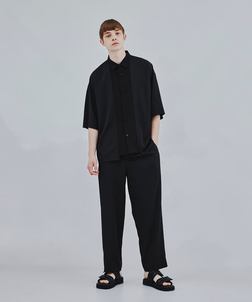 tk.TAKEO KIKUCHI(ティーケータケオキクチ)の「◆パディングダブルベルトサンダル(サンダル・メンズ・ブラック・65/75)」の11枚目の写真