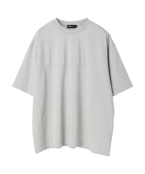 CRAFT STANDARD BOUTIQUE（クラフトスタンダードブティック）の「カットオフフットボールTEE　＊（Tシャツ/カットソー・メンズ・モカ/グレー/ベージュ・LL/M/L）」の4枚目の写真
