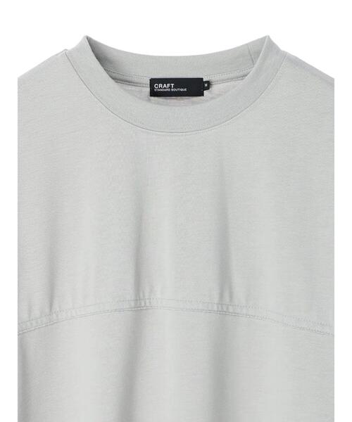CRAFT STANDARD BOUTIQUE（クラフトスタンダードブティック）の「カットオフフットボールTEE　＊（Tシャツ/カットソー・メンズ・モカ/グレー/ベージュ・LL/M/L）」の11枚目の写真