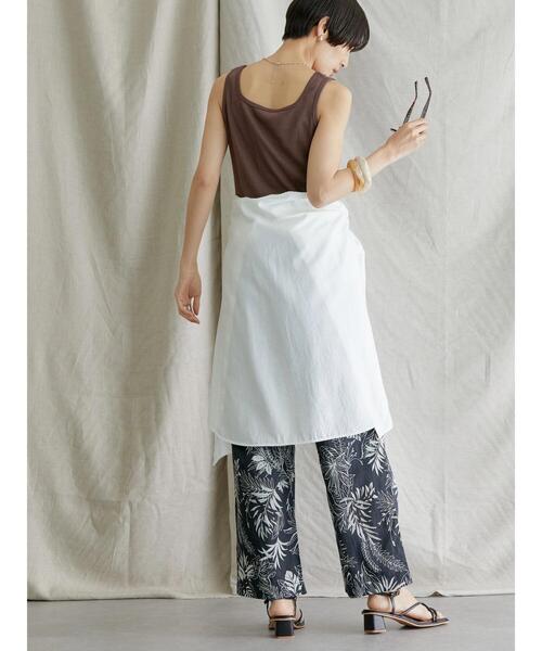 AMERICAN HOLIC(アメリカンホリック)の「綿サテンリーフパンツ(その他パンツ・レディース・ブラック・M/L)」の5枚目の写真