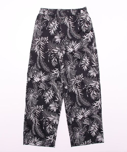 AMERICAN HOLIC(アメリカンホリック)の「綿サテンリーフパンツ(その他パンツ・レディース・ブラック・M/L)」の2枚目の写真