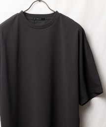 【Bling leads】梨地 オーバーサイズクルーネックTシャツ