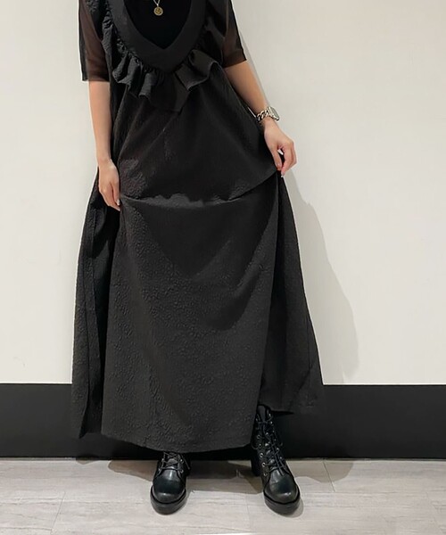 ESPERANZA（エスペランサ）の「7ホールレースアップショートブーツ（ブーツ・レディース・ブラック/ダークブラウン・LL/S/M/L）」の17枚目の写真
