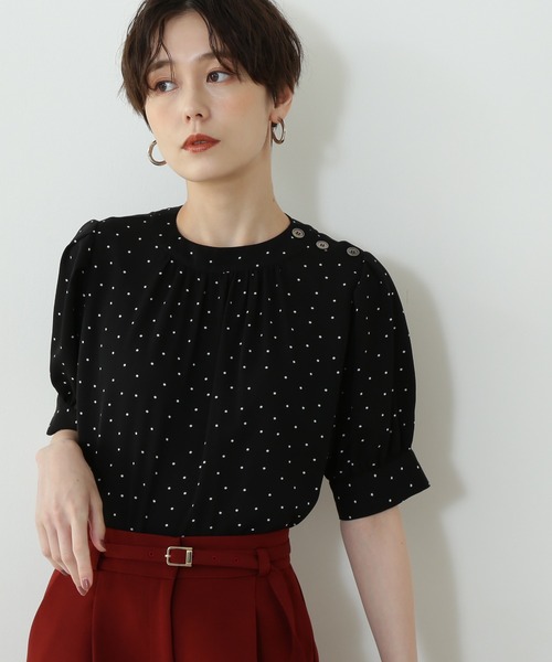 ショルダーボタンブラウス シャツ ブラウス N N Natural Beauty Basic エヌエヌナチュラルビューティーベーシック のファッション通販 Zozotown