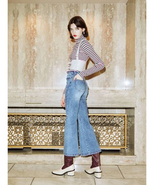 jouetie(ジュエティ)の「ハーネスコルセット(サスペンダー・レディース・アイボリー/ブラック・FREE)」の14枚目の写真