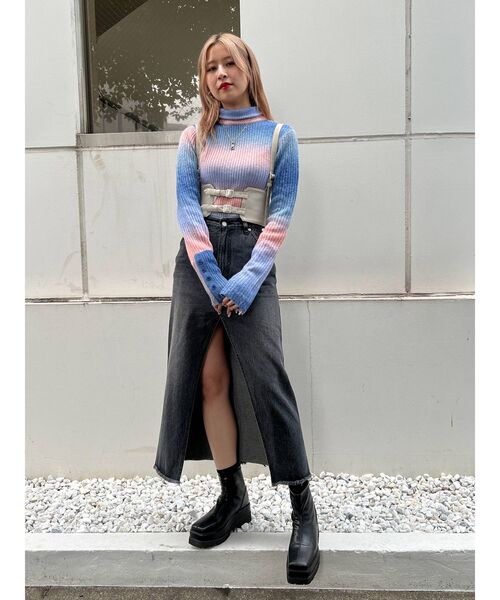 jouetie(ジュエティ)の「ハーネスコルセット(サスペンダー・レディース・アイボリー/ブラック・FREE)」の19枚目の写真