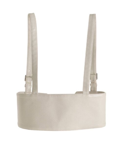 jouetie(ジュエティ)の「ハーネスコルセット(サスペンダー・レディース・アイボリー/ブラック・FREE)」の21枚目の写真