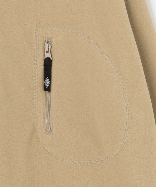 DANTON（ダントン）の「DANTON | フリース クルーネックプルオーバー MEN（Tシャツ/カットソー・メンズ・ブラック/ベージュ/グレー・40/42/44）」の7枚目の写真