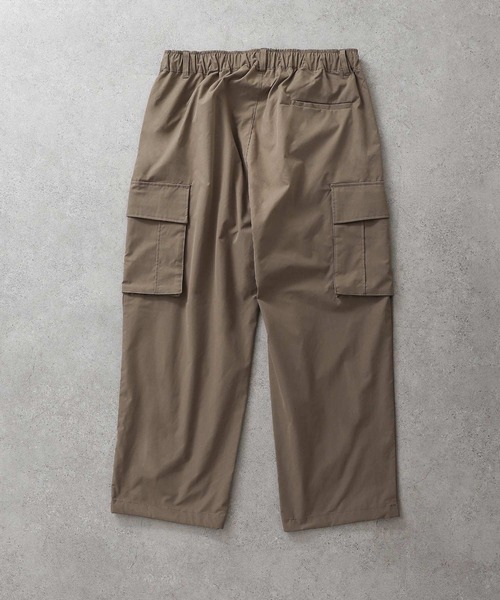 ZIP FIVE(ジップファイブ)の「【ZIP FIVE】撥水加工 紫外線カット ナイロンストレッチワイドカーゴパンツ(カーゴパンツ・メンズ・ブラック/カーキ/ダークベージュ・MEDIUM/LARGE/X-LARGE)」の17枚目の写真