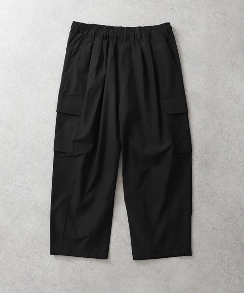 ZIP FIVE(ジップファイブ)の「【ZIP FIVE】撥水加工 紫外線カット ナイロンストレッチワイドカーゴパンツ(カーゴパンツ・メンズ・ブラック/カーキ/ダークベージュ・MEDIUM/LARGE/X-LARGE)」の19枚目の写真