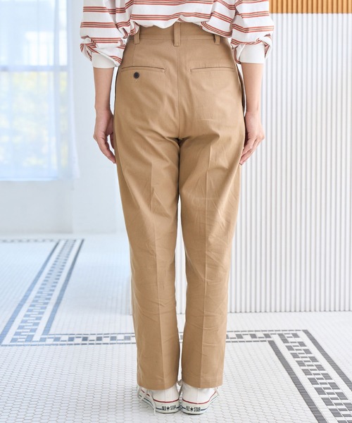 ROPE' PICNIC(ロペピクニック)の「リンクコーデ/綿ストレッチチノパンツ(チノパンツ・レディース・ブラック/キャメル・40/38/36)」の5枚目の写真