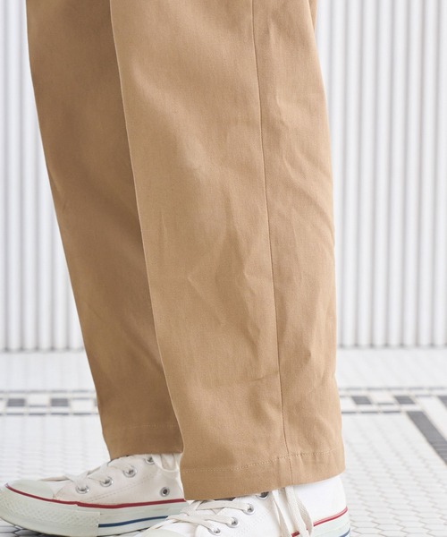 ROPE' PICNIC(ロペピクニック)の「リンクコーデ/綿ストレッチチノパンツ(チノパンツ・レディース・ブラック/キャメル・40/38/36)」の9枚目の写真