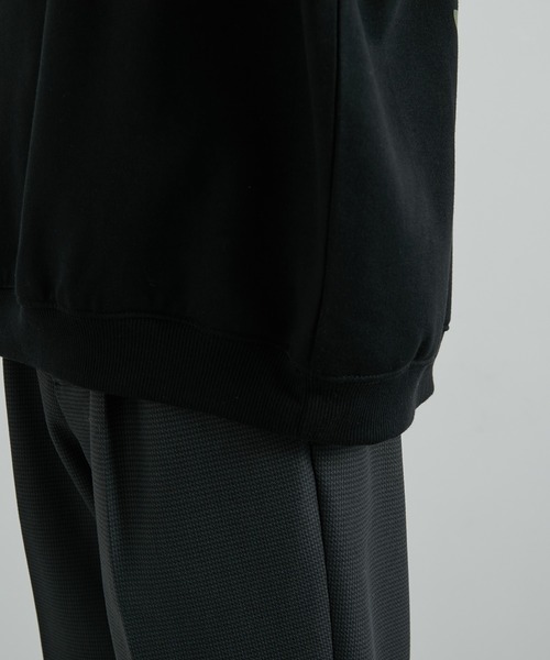 JUNRED（ジュンレッド）の「フラワーモチーフルーズスウェットプルオーバー（スウェット・メンズ・ホワイト/ブルー系その他2/ブラック・S/M/L）」の22枚目の写真