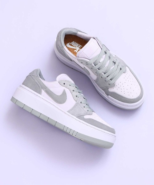 JORDAN BRAND(ジョーダンブランド)の「JORDAN BRAND WMNS AIR JORDAN 1 ELEVATE LOW / ジョーダン ブランド ウィメンズ エア ジョーダン 1 エレベート LOW / NIKE 【SP】(スニーカー)」|グレー
