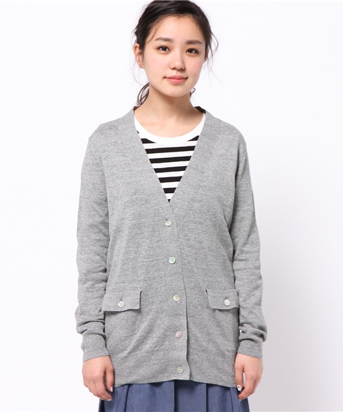 B:MING by BEAMS（ビーミングバイビームス）の「ビーミング by ビームス / ロングカーディガン（カーディガン/ボレロ・レディース・オフホワイト/シルバー/ブルー系その他・ONE SIZE）」の11枚目の写真