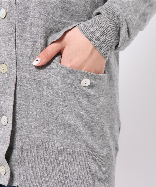 B:MING by BEAMS（ビーミングバイビームス）の「ビーミング by ビームス / ロングカーディガン（カーディガン/ボレロ・レディース・オフホワイト/シルバー/ブルー系その他・ONE SIZE）」の8枚目の写真