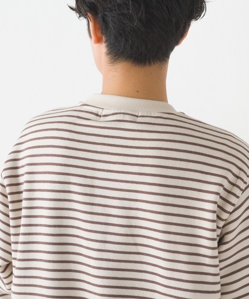 OMNES(オムネス)の「メンズ裏起毛フラップポケット付きプルオーバー長袖(その他トップス・メンズ・ホワイト系その他/パープル/アイボリー/ブラック/グレー系その他・MEDIUM/LARGE)」の12枚目の写真
