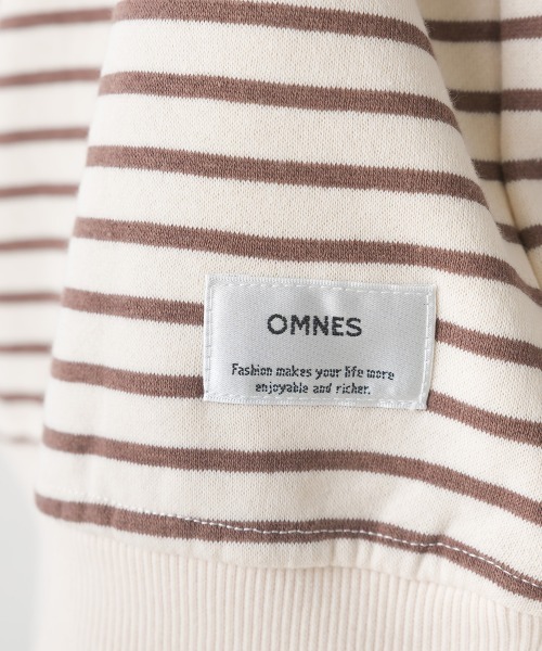 OMNES(オムネス)の「メンズ裏起毛フラップポケット付きプルオーバー長袖(その他トップス・メンズ・ホワイト系その他/パープル/アイボリー/ブラック/グレー系その他・MEDIUM/LARGE)」の8枚目の写真