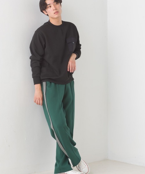 OMNES(オムネス)の「メンズ裏起毛フラップポケット付きプルオーバー長袖(その他トップス・メンズ・ホワイト系その他/パープル/アイボリー/ブラック/グレー系その他・MEDIUM/LARGE)」の22枚目の写真