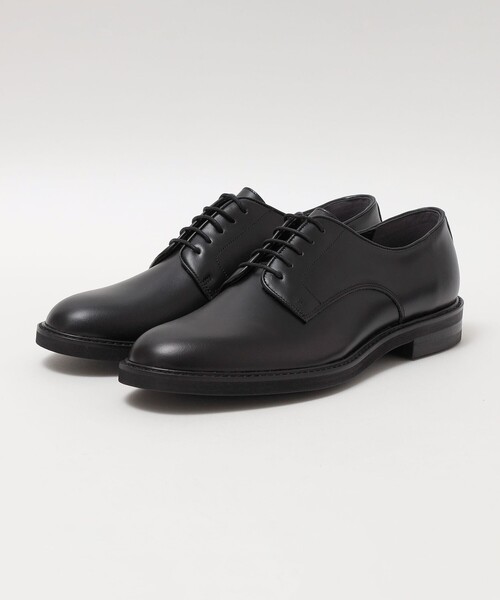 SHIPS（シップス）の「SHIPS:〈撥水〉プレーントゥ ウォーター リペラント レザー シューズ（その他シューズ・メンズ・ブラック・10/8/9/7）」の3枚目の写真