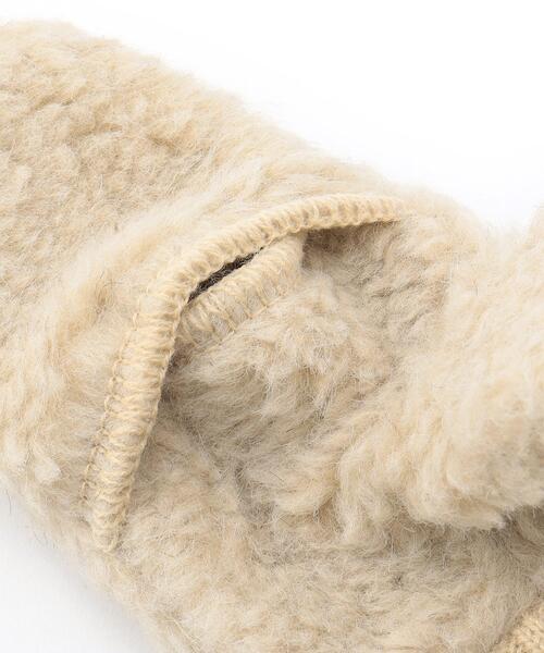 THE SHOP TK （ザ ショップ ティーケー ）の「◆【COLDBREAKER別注】2wayミトン（手袋・レディース・パープル系/ベージュ/ダークブラウン/オレンジ・00）」の10枚目の写真