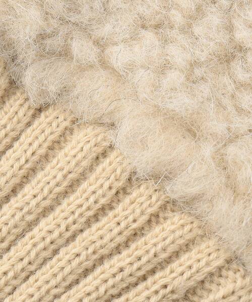 THE SHOP TK （ザ ショップ ティーケー ）の「◆【COLDBREAKER別注】2wayミトン（手袋・レディース・パープル系/ベージュ/ダークブラウン/オレンジ・00）」の13枚目の写真