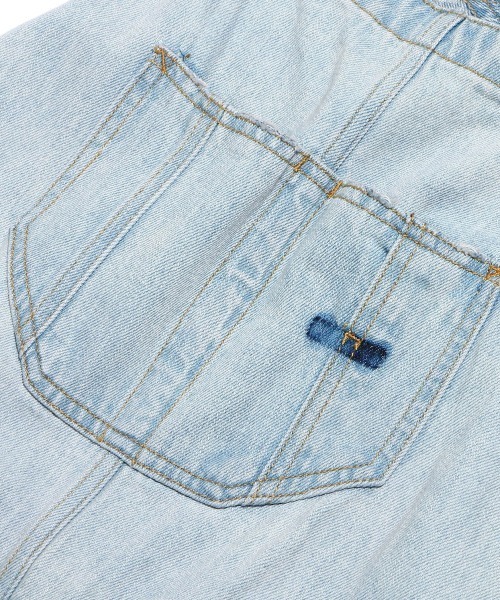 ANNA SUI（アナスイ）の「ANNA SUI × ATMOS オーバーオール（サロペット/オーバーオール・レディース・インディゴブルー/ライトブルー・M）」の9枚目の写真