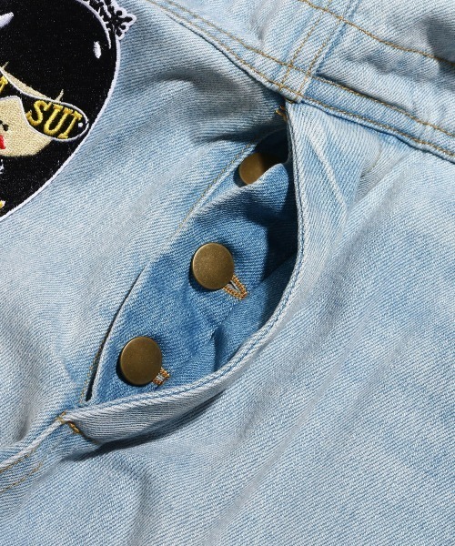 ANNA SUI（アナスイ）の「ANNA SUI × ATMOS オーバーオール（サロペット/オーバーオール・レディース・インディゴブルー/ライトブルー・M）」の13枚目の写真