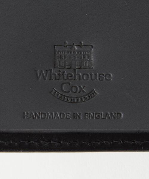 【別注】<Whitehouse Cox> 2カラー コイン ウォレット 財布