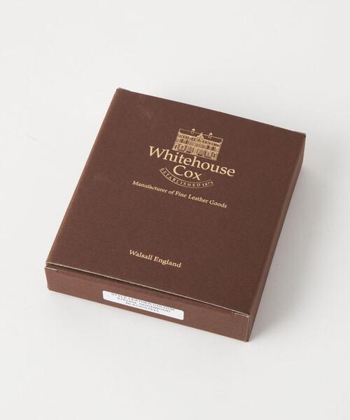 【別注】<Whitehouse Cox> 2カラー コイン ウォレット 財布