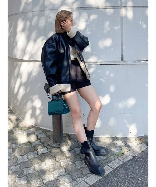 EVRIS（エヴリス）の「Eモチーフミニショルダーバッグ（ショルダーバッグ・レディース・グリーン/ブラック/ブラウン・FREE）」の4枚目の写真