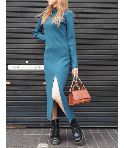 EVRIS（エヴリス）の「Eモチーフミニショルダーバッグ（ショルダーバッグ・レディース・グリーン/ブラック/ブラウン・FREE）」の7枚目の写真